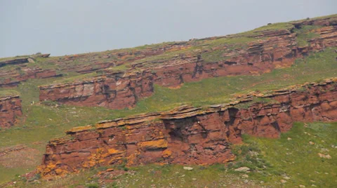 Khakassia chest panorama Stock Footage 30674072