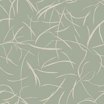 Khaki Green Foliage seamless pattern design Stock Illustration