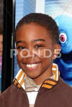 Khamani griffin.los angeles premiere of dreamworks animation's monsters vs. a Stock Photos