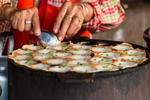 Khanom khrok Stock Photos