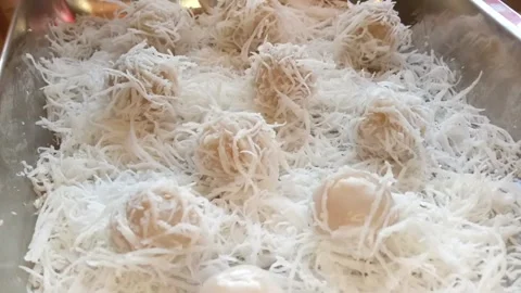 Khanom tom Video stock 306042686