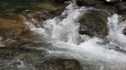 Khao Cha Mao Waterfall Stock Footage 68415016