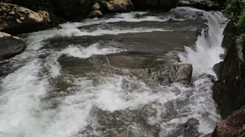 Khao Cha Mao Waterfall Stock Footage 68415022