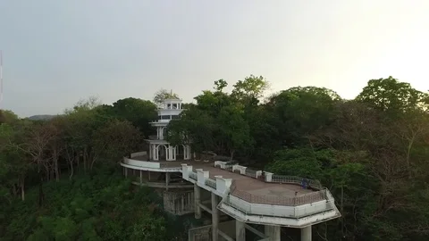 Khao Rang Viewpoint arround view Stock Footage 83744420