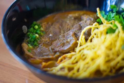 Khao soi Fotos Stock