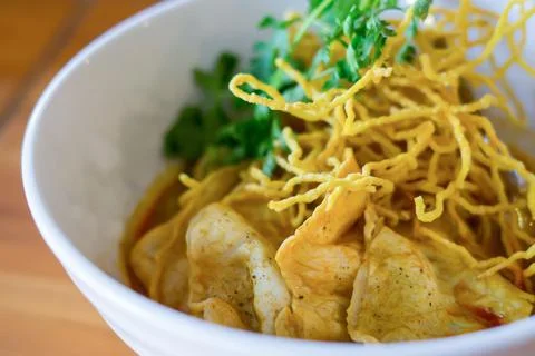 Khao soi Fotos Stock