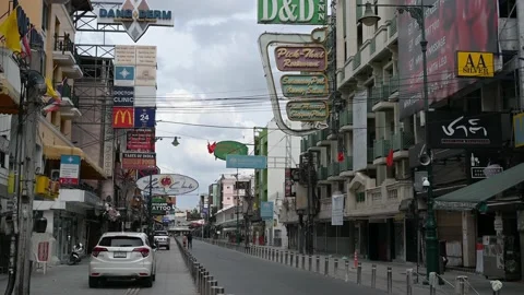 Khaosan road Stock Footage 159538050