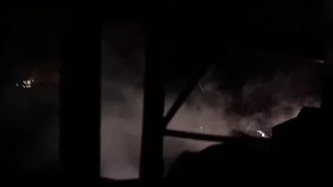 Kharkiv was clearing rubble and searching for bodies under the threat of a m Video stock 288765133