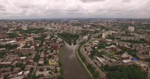 Kharkov from a height Stock Footage 151852373
