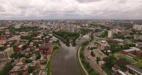 Kharkov from a height Stock Footage 151852817