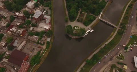 Kharkov from a height Stock Footage 152342002