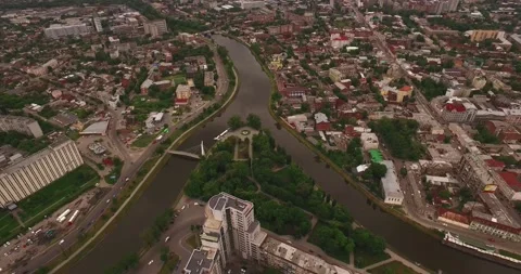 Kharkov from a height Stock Footage 152342085