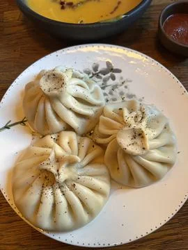Khinkali Stock Photos