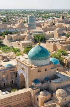 Khiva mosque Stock Photos