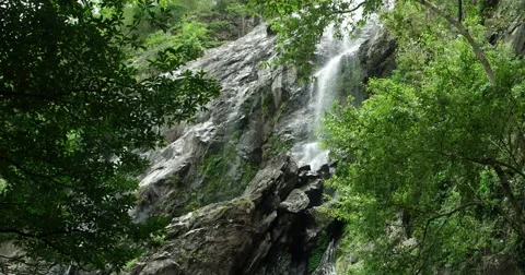 Khlong Lan Waterfall Stock Footage 57460058