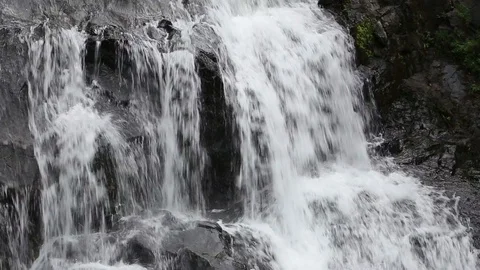 Khlong Nam Lai waterfall  Stock Footage 101051223