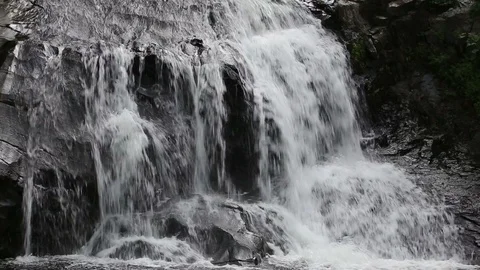 Khlong Nam Lai waterfall  Stock Footage 101051268