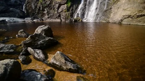 Khlonglan waterfall Video stock 73760665