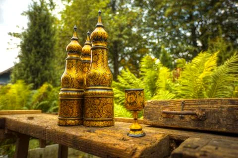 Khokhloma Stock Photos