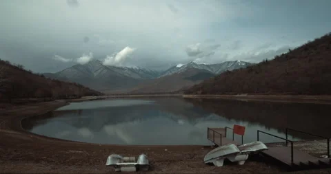 Khvareli Lake Timelapse Stock Footage 254399059
