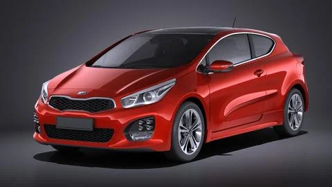 Kia Pro Ceed Gt Line 17 Vray 3d Model Pond5 Kia Pro Ceed Gt Line 17 Vray 3d Model Pond5