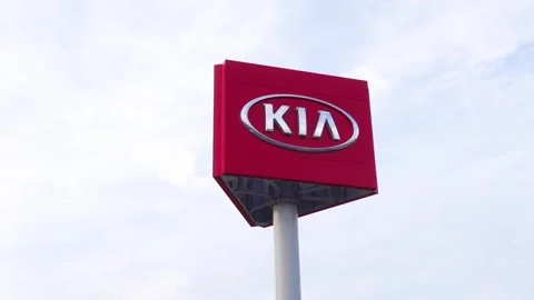 Kia sign Stock Footage 283092159