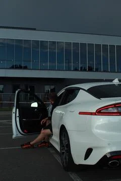 Kia stinger Stock Photos