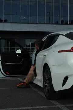 Kia stinger Stock Photos