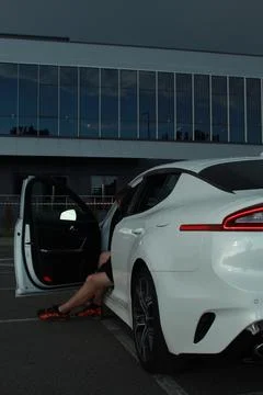 Kia stinger Stock Photos