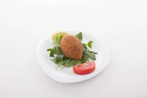 Kibbeh is a popular dish in Middle Eastern cuisine Stock Photos