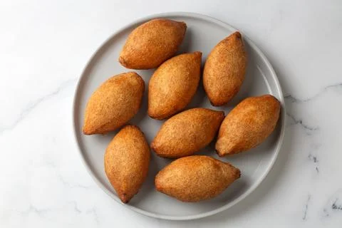 Kibbeh is a popular dish in Middle Eastern cuisine (Turkish name; icli kofte) Stock Photos