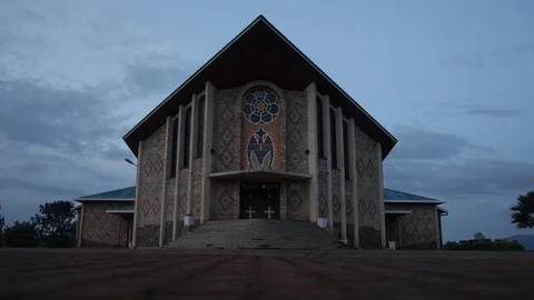 Kibeho Rwanda Stock Footage 88302873