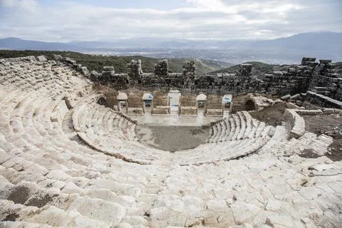 Kibyra Ancient City in Burdur. Stock Photos