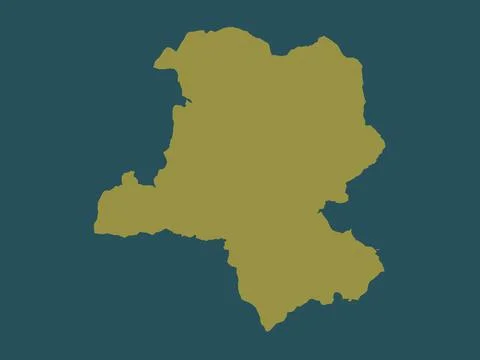 Kicevo, Macedonia. Solid color shape Stock Illustration