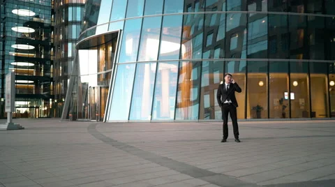 Kick ass from business competitor Stock Footage 64464304