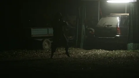 Kick boxing Stock Footage 71121426