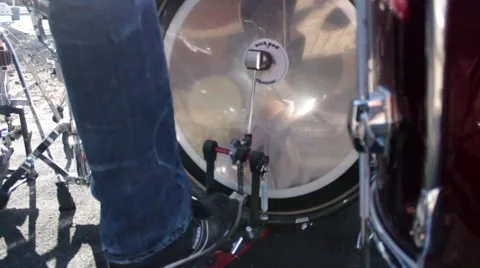 Kick Drum Stock-Footage 47787313