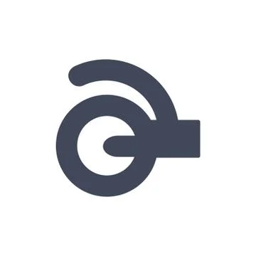 Kick scooter simple icon vector Stock Illustration