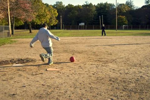 Kickball Stock Photos