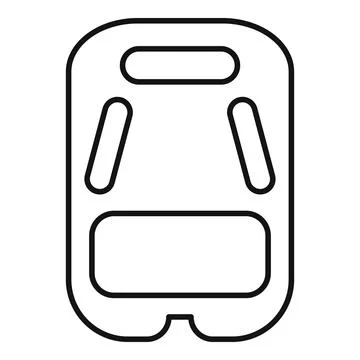 Kickboard vector line icon for swimming training 스톡 일러스트