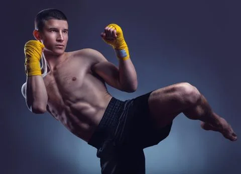 Kickboxer Stock Photos