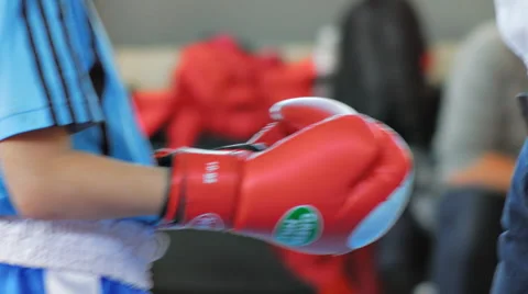 Kickboxing Prepare For Battle 03 Stock Footage 46210703