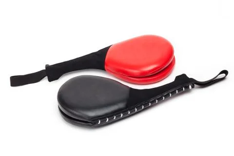 Kicking target pad Stock Photos