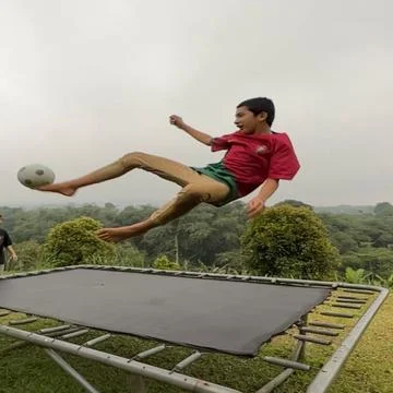 Kicking1 写真素材