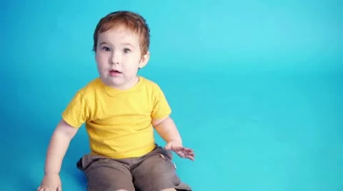 Kid and bubbles Stockbeeldmateriaal 20634634