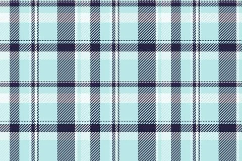 Kid background vector seamless, crease fabric tartan pattern. Table cloth t.. Stock Illustration