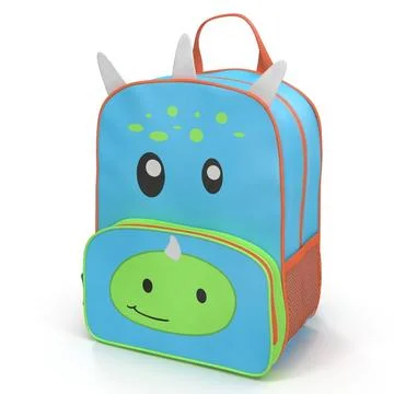 3D Model: Kid Backpack Dino 3D Model #90659323 | Pond5