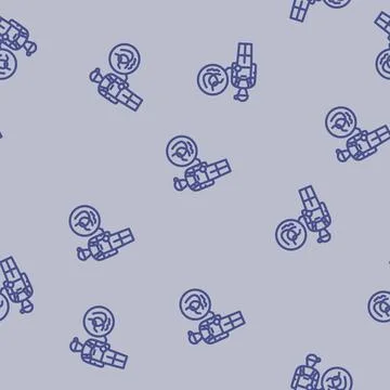 Kid boy helminth worm line vector seamless pattern Stock Illustration