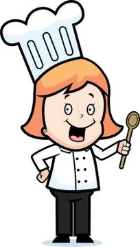 Kid chef Stock Illustration