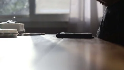 Kid during screen time at home, video Video stock 79562854